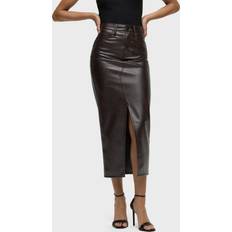 Polyurethane Skirts Hudson Jeans Reconstructed Skirt
