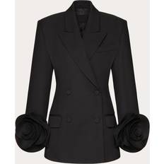 Lana - Mujer Chaquetas Valentino GRISAILLE JACKET Woman BLACK