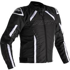 Rst MC-Jakke S-1 - Sort/Hvid Unisex