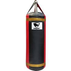 Red Punching Bags PROLAST Luxury Heavy Bag for Punching and Kicking- Great for Boxing, MMA and Muay Thai (4ft Red and Black)