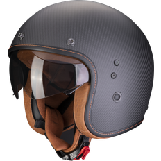 Scorpion Evo Carbon Jet Helmet - Black