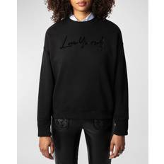 Zadig & Voltaire Sweatere Zadig & Voltaire Love Yourself Sweatshirt Noir