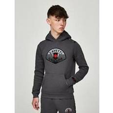 Solid Colours Tops Children's Clothing Zavetti Canada Botticini Hoodie Junior Grey 10-11Y