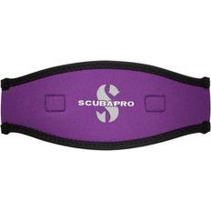 Lila Taucherbrillen Scubapro Maskenband 2,5 mm, Violett Schwarz/Lila