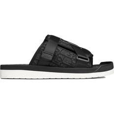 Dior Shoes Dior Alpha Flat Black Sandals - Black White