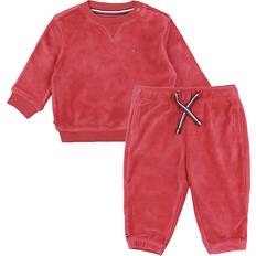 18-24M - Jungen Sonstige Sets Tommy Hilfiger Jogginganzug rubinrot 92