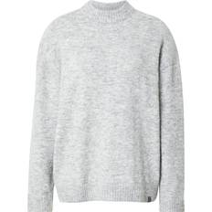 Calvin Klein Maglione Textured Loose Sweater Gray