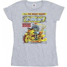 Marvel Womens/Ladies Ghost Rider Chest Deathrace Cotton T-Shirt