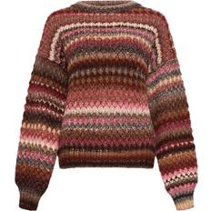 Noella Gio Knit Sweater - Rust Mix