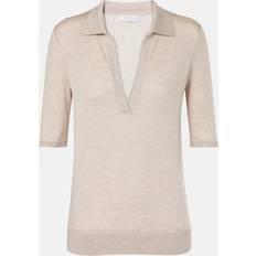 Seide Pullover Gabriela Hearst Beige Frank Polo