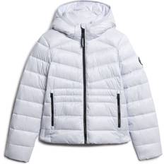 Lila - Vinterjackor Superdry Fuji Quilt Padded W Vinterjacka - Iced Purple
