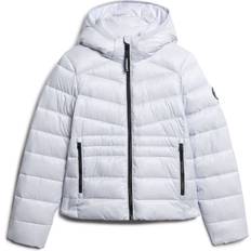 Dam - Lila - Vinterjackor Superdry Hooded Fuji Quilt Padded Jacket