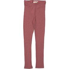 MarMar Copenhagen Basisschicht MarMar Copenhagen Leggings Wolle Berry Mischung m. Lochmuster Leggings Wolle