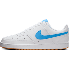 Allacciato Scarpe da Basket Court Vision Low Sneakers - Bianco