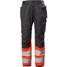 Arbejdstøj & Udstyr Helly Hansen UC-ME Håndværkerbukser - Hi-Vis Rød/Ebony