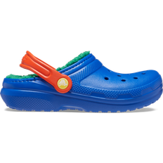 Sininen Sandaalit Crocs Classic Lined Clog T - Blue Bolt/Multi