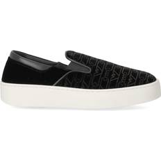 Slip-On Sneakers Med Monogram - Black