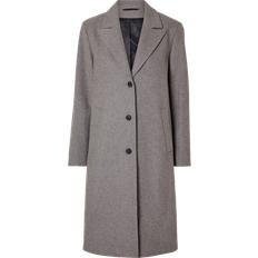 Dame - Grå Kåper & Frakker Selected Femme New Alma Wool Coat