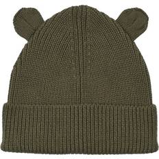 Liewood Accessori Liewood Cappello in Maglia Gina con Orecchie da Orso Marrone Militare - Verde