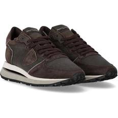 Philippe Model 44 Skor Philippe Model TROPEZ HAUTE LOW BROWN SNEAKER