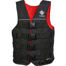 Crewsaver Four 70N Life Jacket Black/Red-Junior