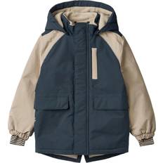 Wheat Mekkel Tech Parka - Dark Blue (7462k-996R-1108)