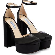 Prada Pumps Prada Satin platform pumps