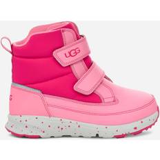 UGG Rosa Stiefel UGG Dannie Weather Boot für Kinder in Sachet Pink/Berry, Größe 27.5, Leder