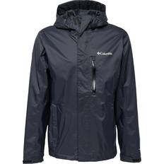 Columbia Men Jackets Columbia Men's Pouring Adventure III Waterproof Hiking Jacket - Black