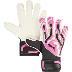 Puma Fotboll Puma Ultra Match Protect RC, unisex målvaktshandskar, Poison Pink White-PUMA svart, 10-041864