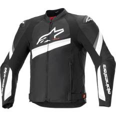 Motorcycle Equipment Alpinestars tgp plus r v4 all weather motorcycle textile jacket black white