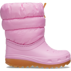 Boots Crocs Children's boots Classic Neo Puff Rose