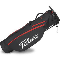 Bolsa de Pie Bolsas de golf Titleist Premium Carry Bag Black/Black/Red Bolsa de Golf