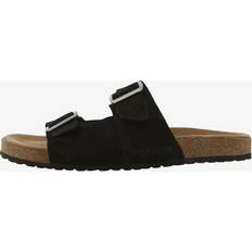 Jack & Jones Dame Hjemmesko & Sandaler Jack & Jones Jfwlouis Suede Sandal Black