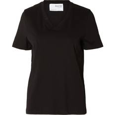 Selected Femme Top Selected Femme T-Shirt schwarz