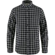 Fjällräven Övik Flannel Shirt Skjorte grå/sort