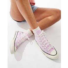 Converse Multicolore Sneakers Converse Chuck 70 Hi Vintage Canvas Sneakers - Lilac