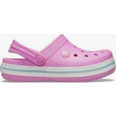 Rosa Zuecos Crocs Kids Crocband Clogs