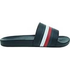 Tommy Hilfiger Slides Tommy Hilfiger Sandaler och Slip-ons FM0FM05233 Svart