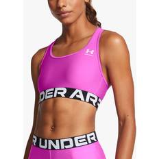 Morado Sujetadores Under Armour Authentic Sports Bra, Magenta/White