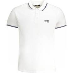 One Size Polotrøjer Cavalli Class White Cotton Polo Shirt Color_Hvid, Herre, Hvid, L, M, new-with-tags, Polo Shirt Men Clothing, Polo shirts, White, XL