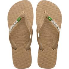 Rubber Sloffen en Sandalen Havaianas Brasil Logo - Rose Gold