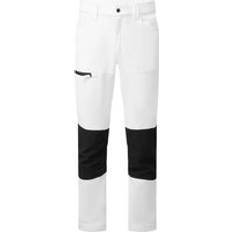 Stretch Work Pants Portwest WX2 Eco Stretch Work Trousers White