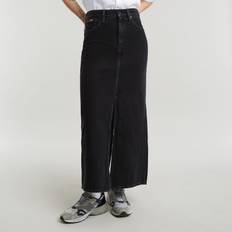 Poches Jupes G-Star Viktoria Long Skirt Black Women