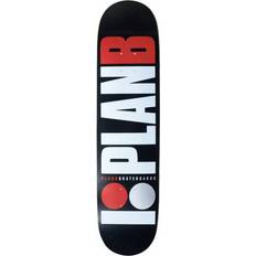 Red Decks Plan B Skateboard Deck Team (7.75" Red)