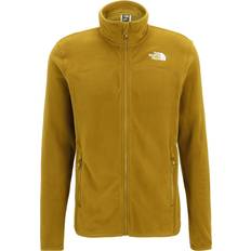 The North Face 100 Glacier FZ Fleece - Oliven/Hvid