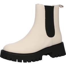 Dame - Naturfarvet Ankelstøvler Michael Kors MICHAEL Michael Kors Chelsea Boots 'ASHER' creme sort