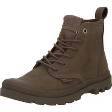Hvid - Unisex Ankelstøvler Palladium Støvler PAMPA HI SKIN Brun