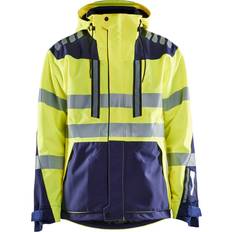 5XL Arbetskläder Blåkläder skaljacka, Varsel gul/marinblå