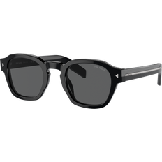 Prada Men Sunglasses Prada PR A16S 16K731 Men's Sunglasses - Black/Dark Grey